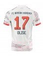 Moški Nogometna dresi replika Bayern Munich Michael Olise #17 Gostujoči 2025-26 Kratek rokav
